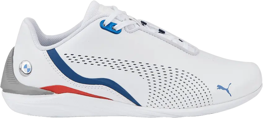  Puma BMW Motorsport x Drift Cat Decima Big Kid &#039;White Blue Red&#039;