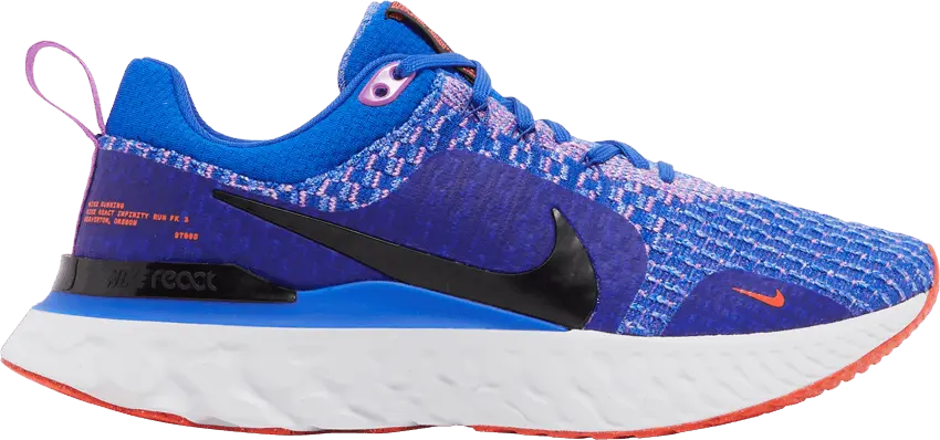  Nike Wmns React Infinity Run Flyknit 3 &#039;Racer Blue Crimson&#039;