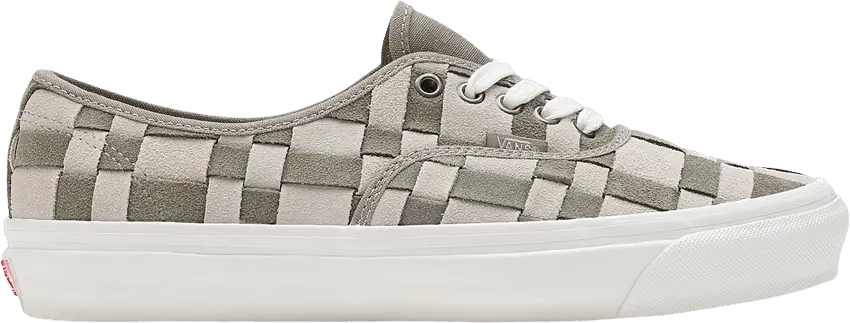  Vans Authentic 44 DX &#039;Woven Check - Brown Khaki&#039;