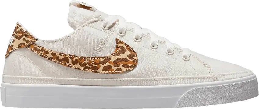  Nike Wmns Court Legacy Canvas &#039;Leopard&#039;