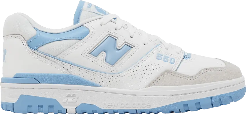  New Balance 550 White Blue Haze Rain Cloud