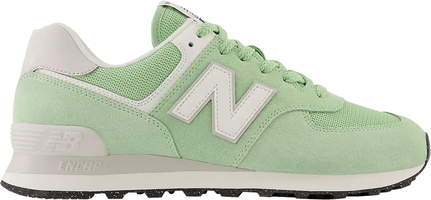  New Balance 574 Mint White