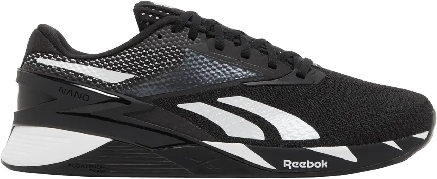  Reebok Nano X3 Core Black Footwear White