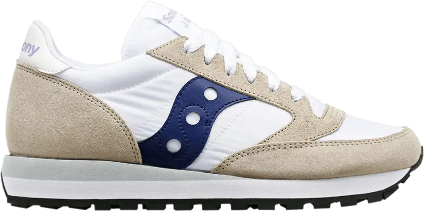  Saucony Wmns Jazz Original &#039;Cream Navy&#039;