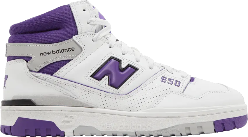  New Balance 650R White Interstellar Purple