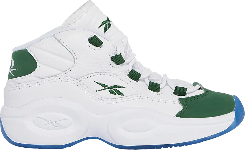  Reebok Question Mid Little Kid &#039;NCAA Pack - Michigan State&#039; 2023