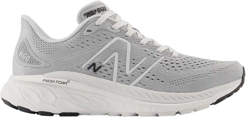  New Balance Wmns Fresh Foam X 860v13 2E Wide &#039;Aluminum Grey&#039;