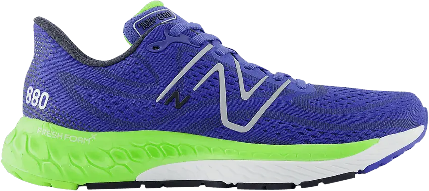  New Balance Fresh Foam X 880v13 2E Wide &#039;Blue Pixel Green&#039;