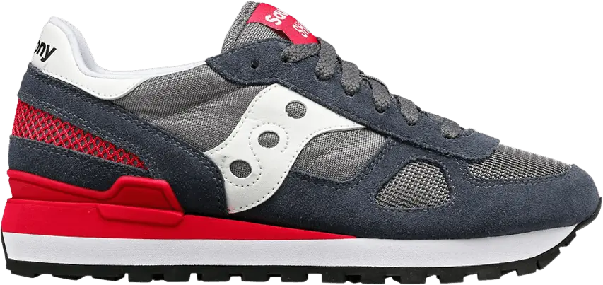  Saucony Wmns Shadow Original &#039;Dark Grey Red&#039;