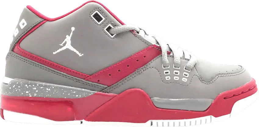  Jordan Flight 23 Cool Grey Sport Fuchsia (GS)