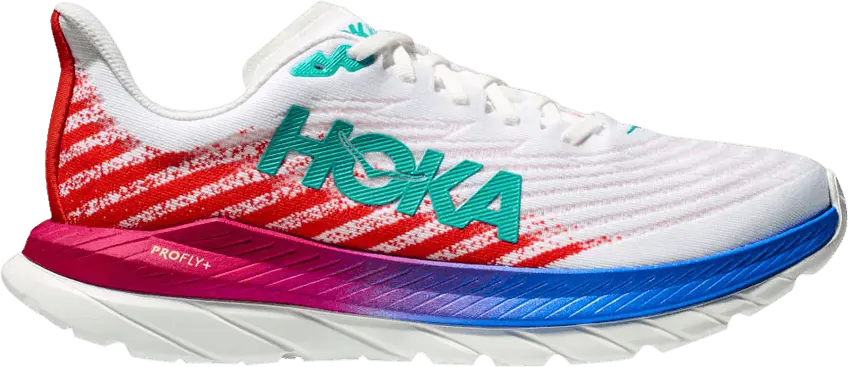  Hoka One One Mach 5 White Flame