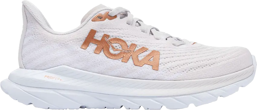  Hoka One One Mach 5 White Copper (Women&#039;s)