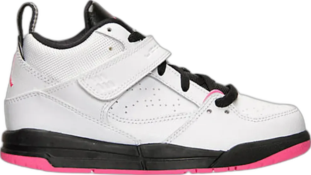  Jordan Flight 45 White Hyper Pink Black (PS)