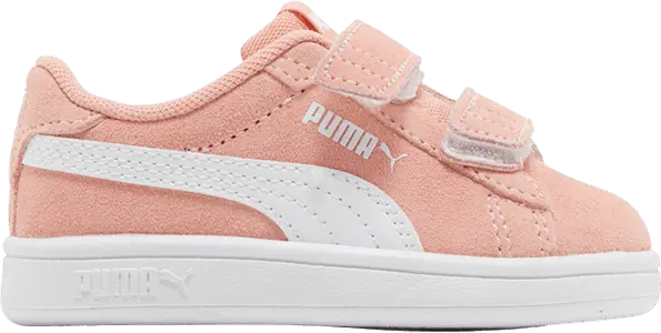  Puma Smash 3.0 Suede Toddler &#039;Poppy Pink&#039;