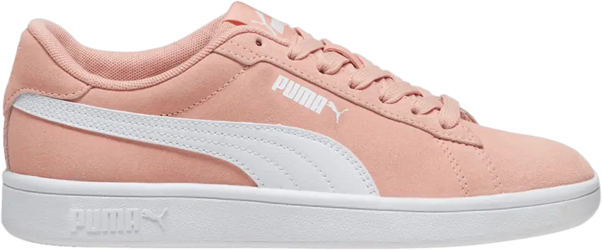  Puma Smash 3.0 Suede Big Kid &#039;Poppy Pink&#039;