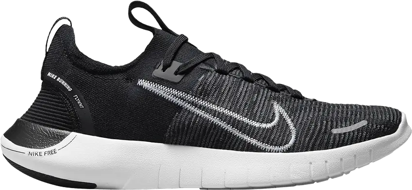  Nike Free RN Next Nature &#039;Black White&#039;