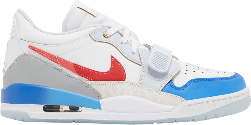  Jordan Legacy 312 Low White Game Royal University Red