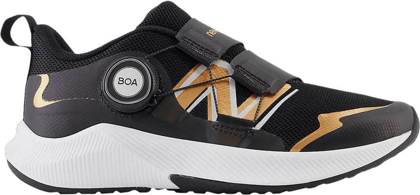  New Balance DynaSoft Reveal v4 BOA Little Kid Wide &#039;Black Copper&#039;