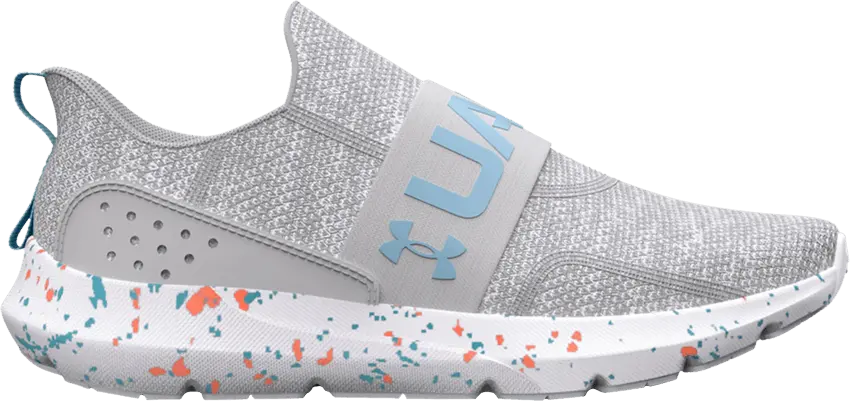  Under Armour Wmns Surge 3 Slip &#039;Paint Splatter&#039;