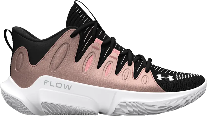  Under Armour Wmns Flow Breakthru 4 &#039;Black Metallic Rose Gold&#039;