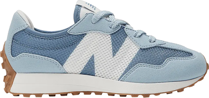  New Balance 327 Little Kid Wide &#039;Mercury Blue&#039;