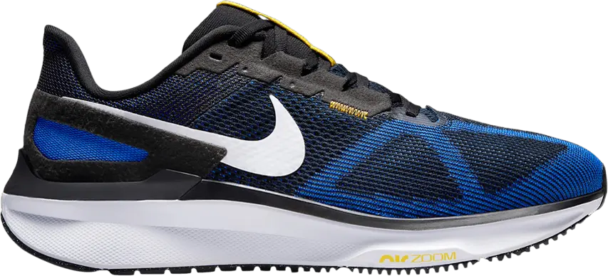  Nike Air Zoom Structure 25 Extra Wide &#039;Black Racer Blue&#039;
