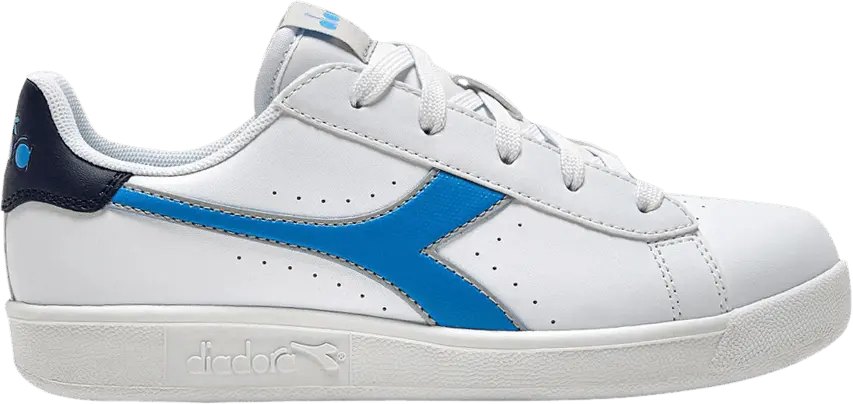  Diadora Game P Big Kid &#039;White Azure Blue&#039;