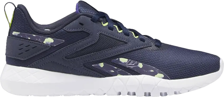  Reebok Wmns Flexagon Energy 4 &#039;Vector Navy Acid Yellow&#039;