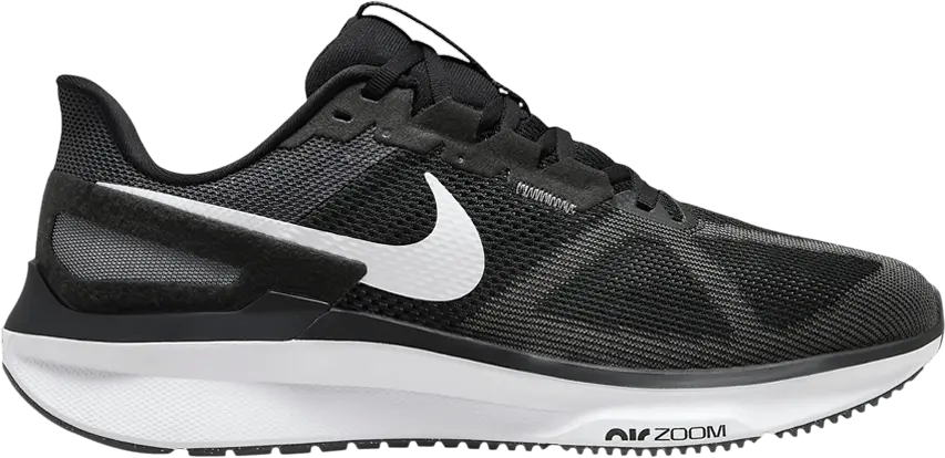  Nike Air Zoom Structure 25 Extra Wide &#039;Black Iron Grey&#039;