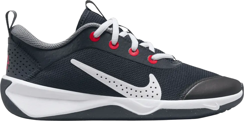 Nike Omni Multi-Court GS &#039;Dark Obsidian White&#039;