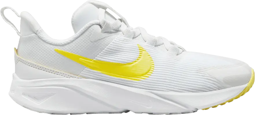  Nike Star Runner 4 PS &#039;Summit White Opti Yellow&#039;