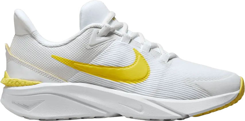  Nike Star Runner 4 GS &#039;Summit White Opti Yellow&#039;