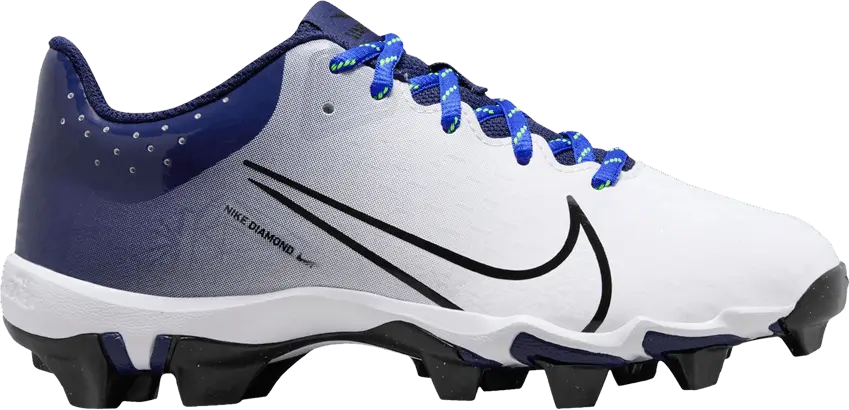  Nike Hyperdiamond 4 Keystone GG GS &#039;White Midnight Navy&#039;