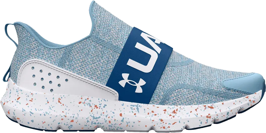  Under Armour Surge 3 Slip GS &#039;Paint Splatter&#039;