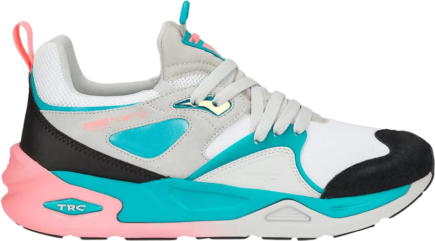  Puma TRC Blaze Shark &#039;White Aqua Pink&#039;