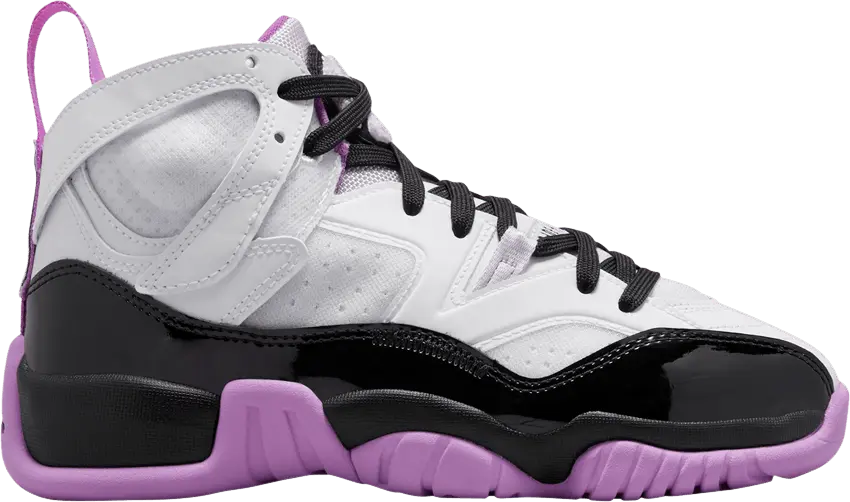  Jordan Jumpman Two Trey GS &#039;White Barely Grape&#039;