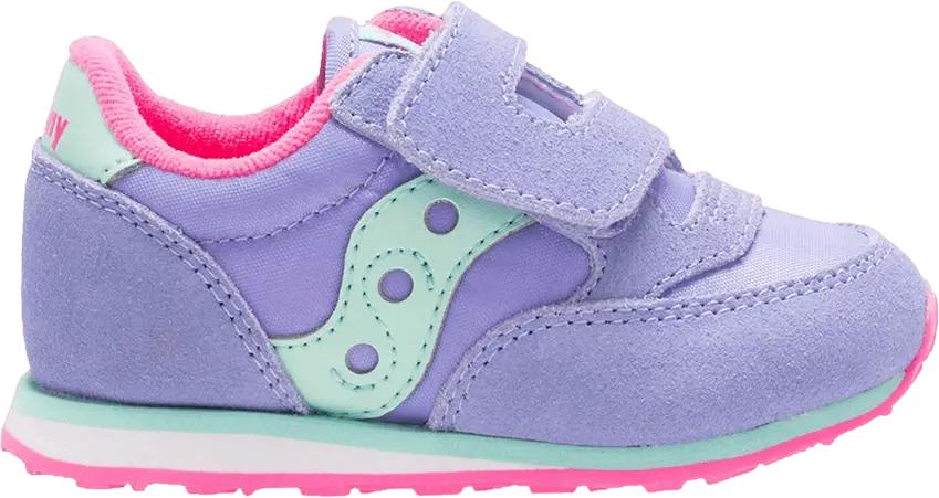  Saucony Jazz Hook &amp; Loop Big Kid &#039;Periwinkle&#039;