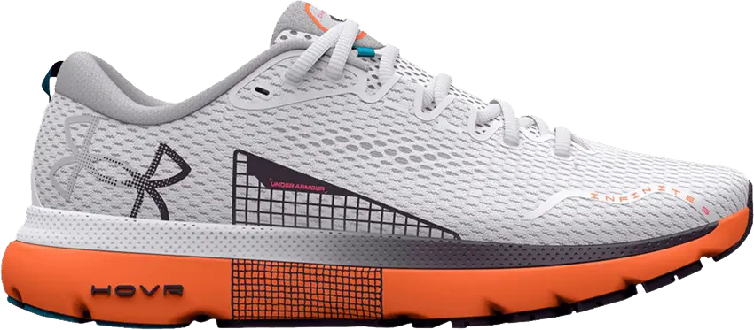  Under Armour HOVR Infinite 5 &#039;White Orange Blast&#039;