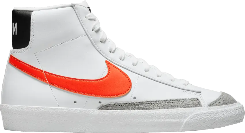  Nike Blazer Mid &#039;77 Vintage &#039;White Safety Orange&#039;