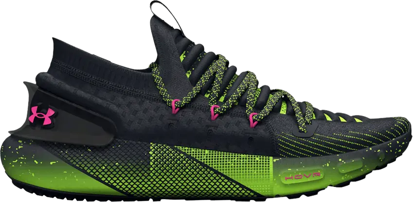  Under Armour HOVR Phantom 3 Amp &#039;Black Lime Surge&#039;