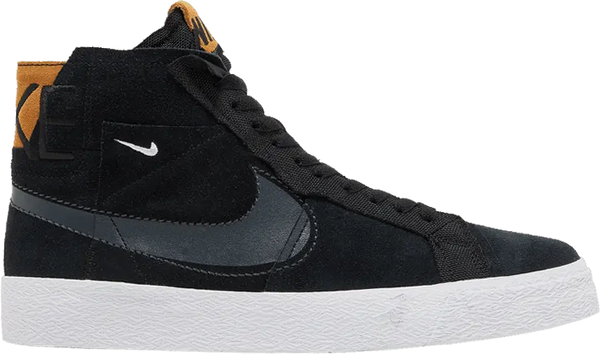 Nike Zoom Blazer Mid Premium SB &#039;Black Patchwork&#039;