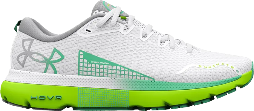  Under Armour Wmns HOVR Infinite 5 &#039;White Lime Surge&#039;