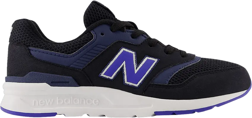  New Balance 997H Big Kid &#039;Black Marine Blue&#039;