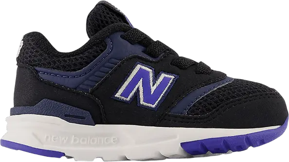  New Balance 997H Bungee Lace Toddler &#039;Black Marine Blue&#039;