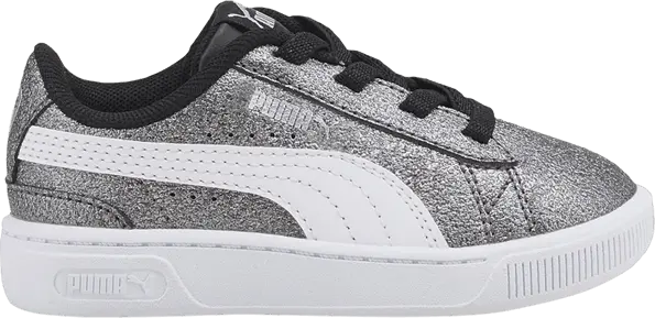  Puma Vikky V3 Toddler &#039;Glitz - Black Silver&#039;