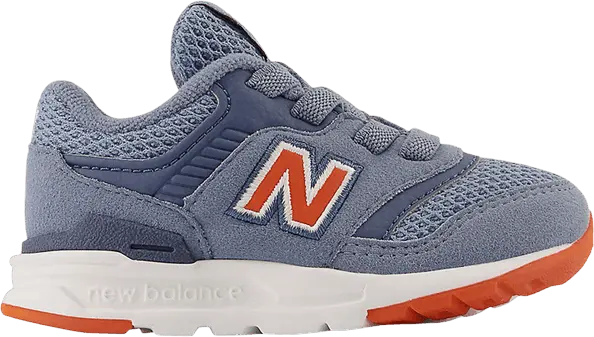  New Balance 997H Bungee Lace Toddler Wide &#039;Grey Poppy&#039;