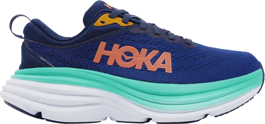  Hoka One One Bondi 8 Outer Space Bellwether Blue (Women&#039;s)