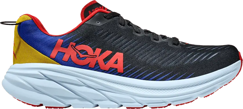  Hoka One One Rincon 3 Black Dazzling Blue