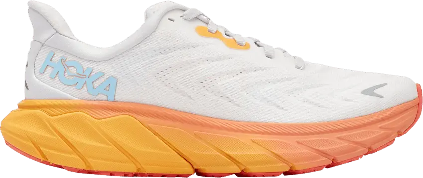  Hoka One One Arahi 6 Nimbus Cloud Blanc De Blanc (Women&#039;s)