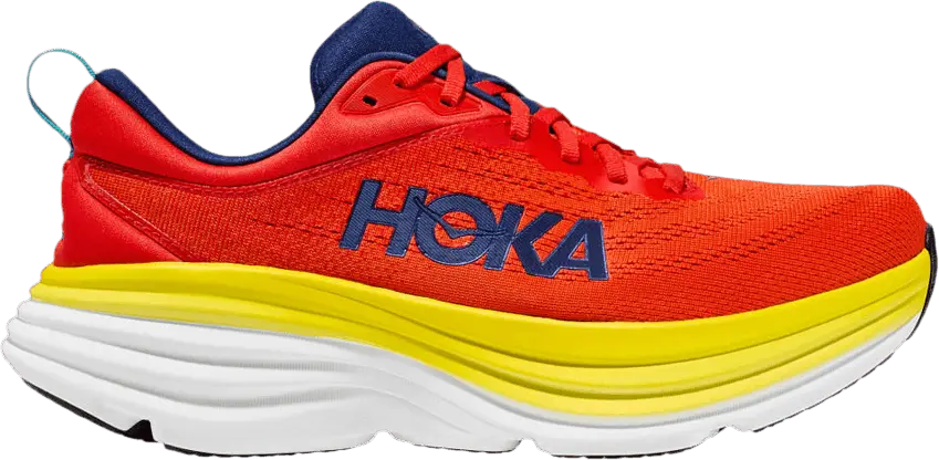  Hoka One One Bondi 8 Red Alert Flame